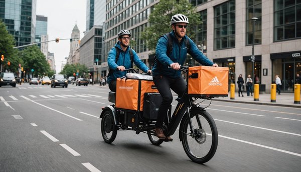 Logistique urbaine : pourquoi l'utilitaire laisse place au cargo-bike ?